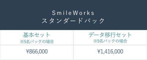スタンダードパック料金